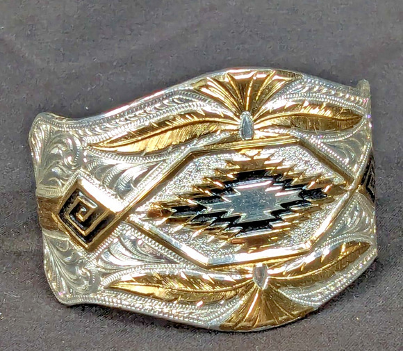 Montana Silversmiths Jewelry - Montana Silversmiths Western Cuff Bracelet Silver Plated Scrollwork Geometric